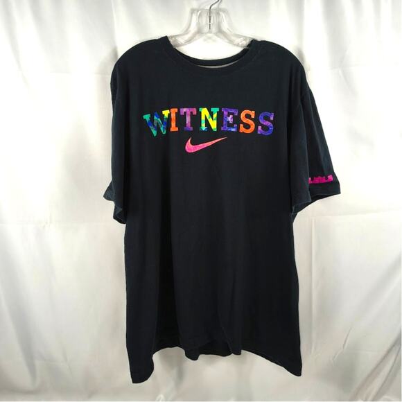 LeBron James Witness XXL 2XL Nike T-Shirt King NBA - Picture 1 of 6